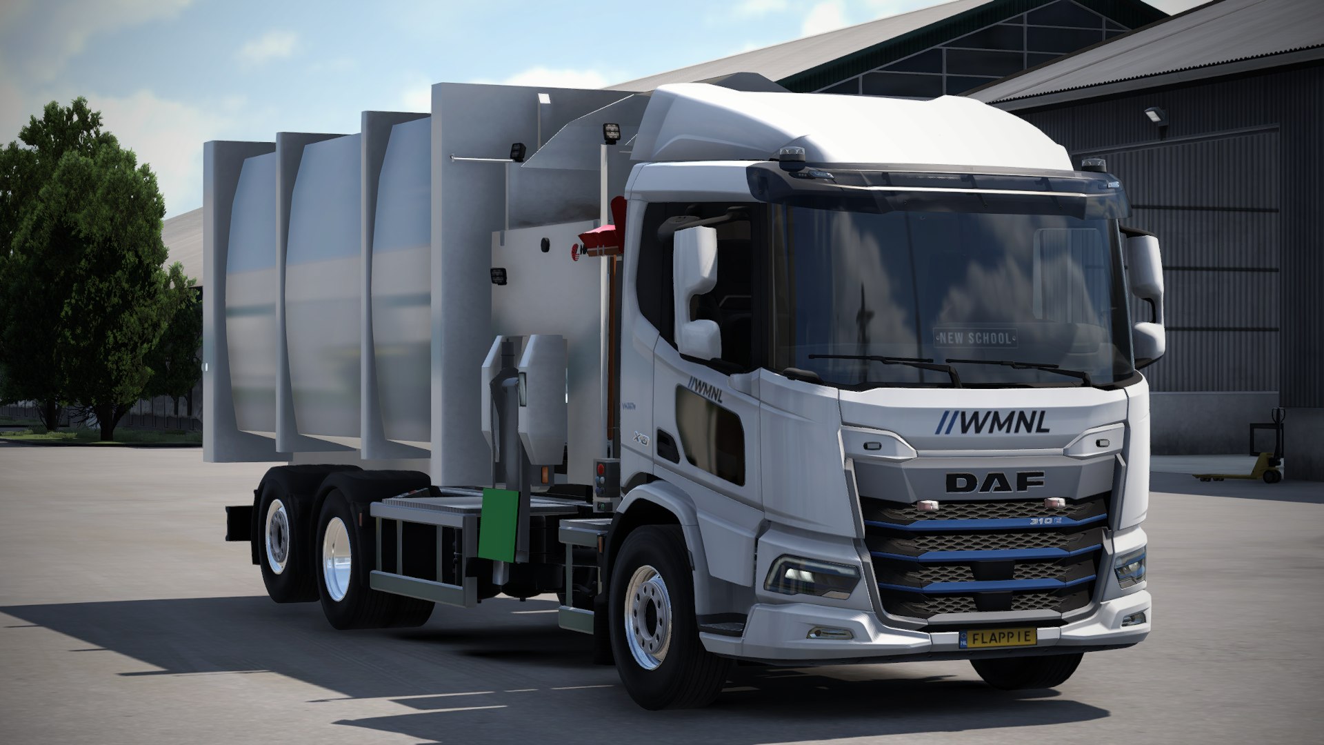 DAF XD Electric Sideloader